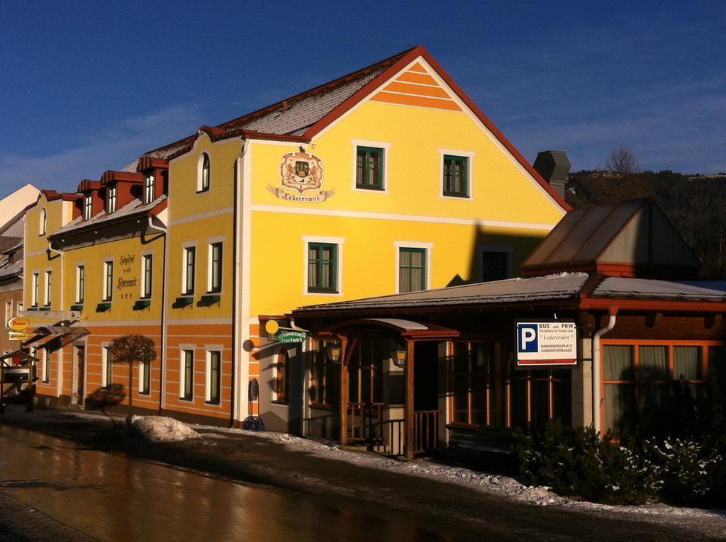 Landgasthof Post-Ledererwirt Hotel Sankt Lambrecht Kültér fotó